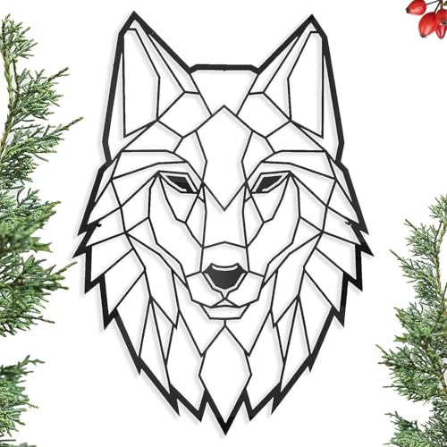 Metall Deko Wandskulptur Schwebende Wandskulptur Schatten Stahl 43