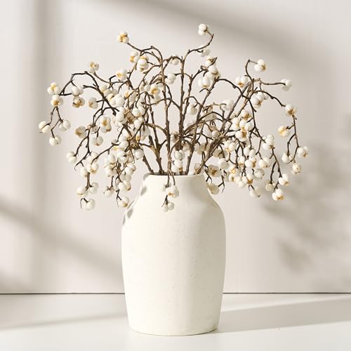 Porcer Rustikale Bauernhaus Blumenvase Keramik 17 8 Cm