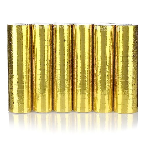 Karnelux Luftschlangen Gold Metallic Partydekoration F R Geburtstage