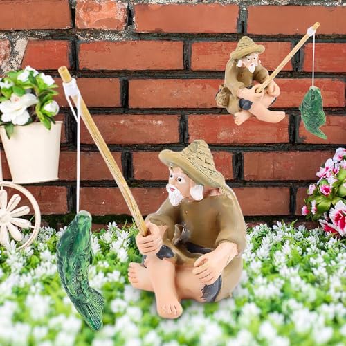 Akone 2 St Ck Miniatur Statue Angeln Alter