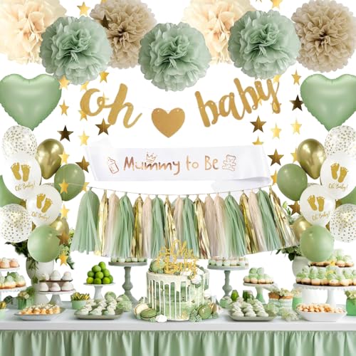 Adaziau Dekoration F R Babyparty Jungen M Dchen