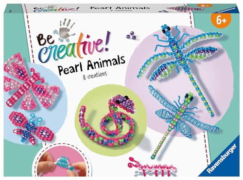 Ravensburger Becreative Pearl Animals Bastelset F R Kinder
