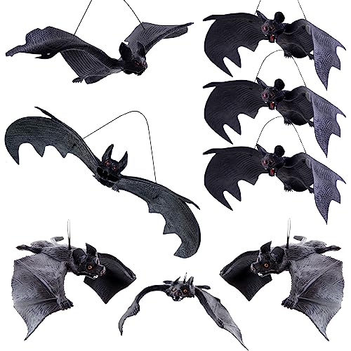 Halloween Deko Fledermaus Set 8 St Ck 3d