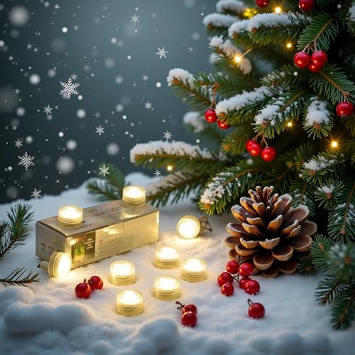 Afoosoo Weihnachten Kerze Licht Halloween K Rbis Lichter