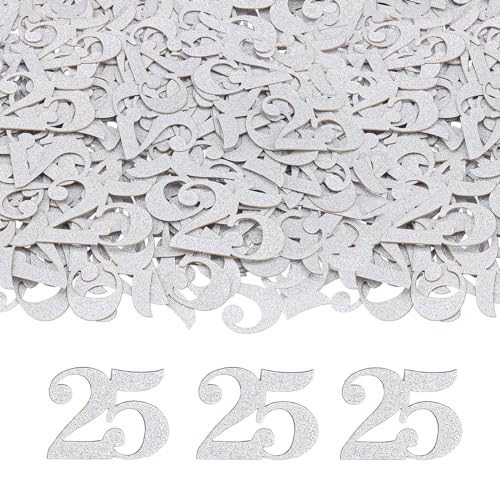 Goldrock Glitzer Konfetti 25 Geburtstag Deko Gro 3