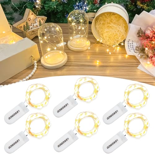 Leecoco 6er Set Lichterkette Mit Batterie 2m 20