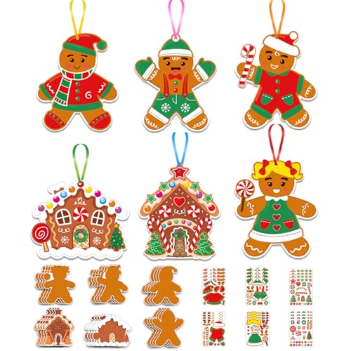 24 St Ck Basteln Kinder Weihnachten Bastelset Weihnachten