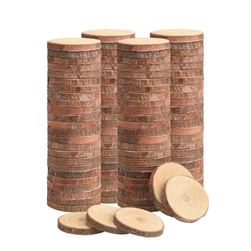 Lazaca Holzscheiben Zum Basteln Klein Deko Holz Log