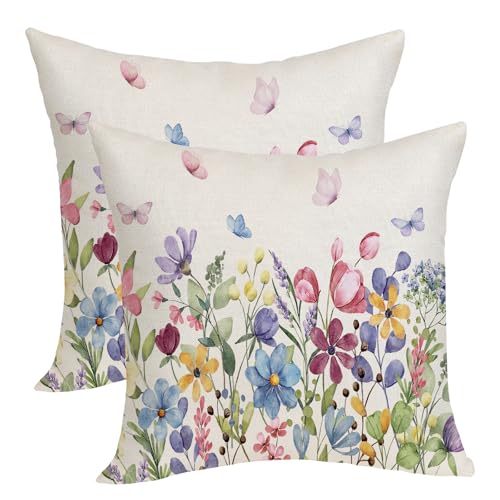 Ofird Kissenbez Ge Mit Fr Hlingsblumen 45 7