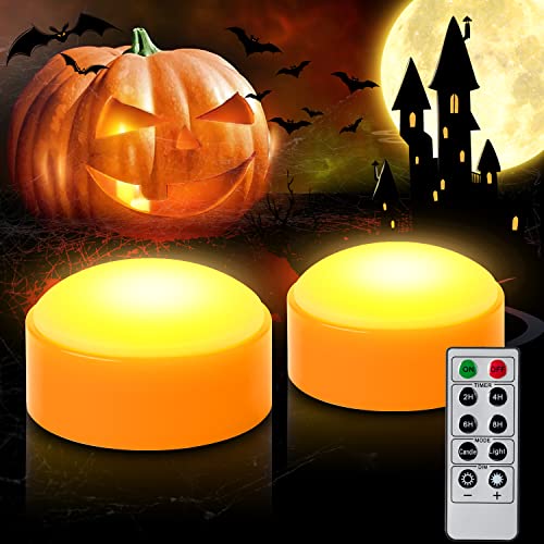Candle Idea 2 St Ck Halloween Led K
