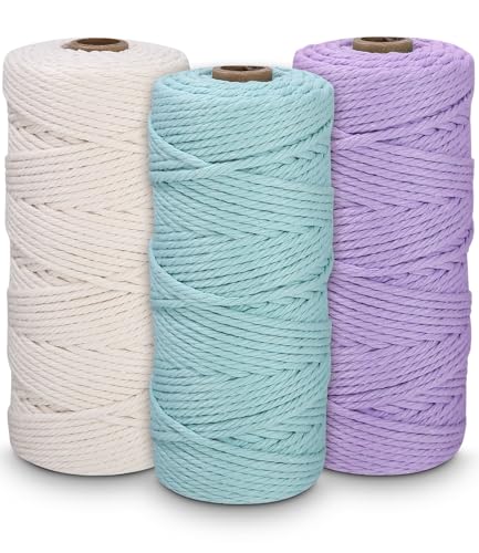 Makramee Garn Set 3 St Ck Premium Makrameegarn