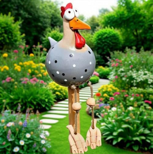 Ruiaqer Keramik Huhn Gartendeko Deko Garten Handarbeit Huhn