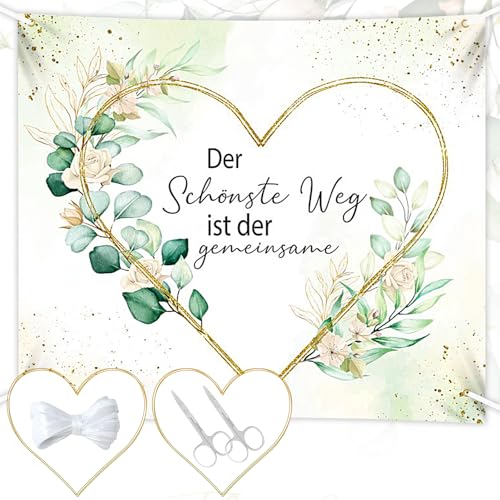 Hochzeitslaken Zum Ausschneiden 200x180cm Herz Zum Ausschneiden Hochzeit