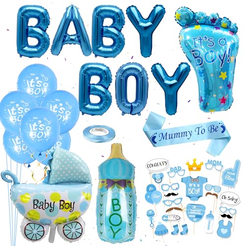 Party Dekoration Junge Blau 46 St Ck Baby