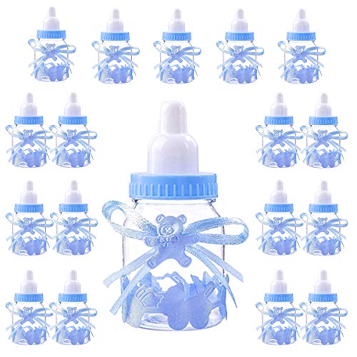 Junge S Igkeiten Box 18 Flasche Blau Babyparty