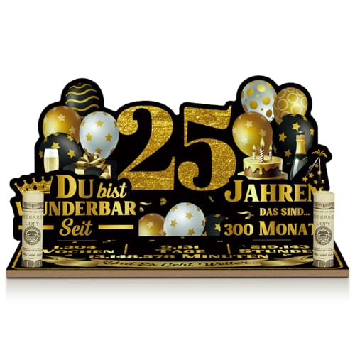 Putuo Decor Geburtstag Jubil Um Tischdeko Schwarz Gold