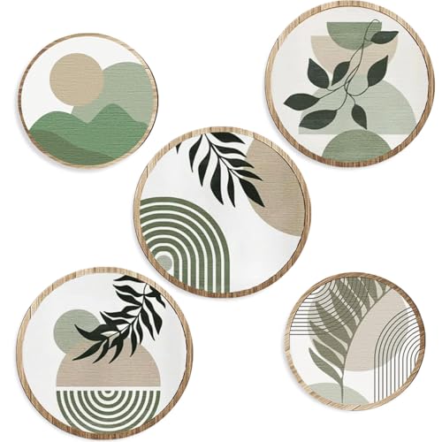 Exquilnova 5 St Ck Holz Boho Wand Deko