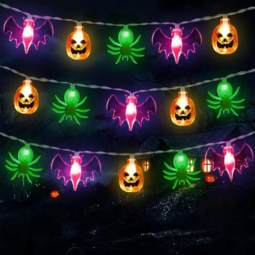 Goldrock 3m 20 Led Halloween Lichterkette 2 Modi