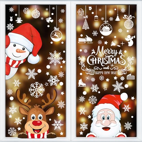 Fensterbilder Fr Hling 9 Bl Tter Fensterdeko Selbstklebend