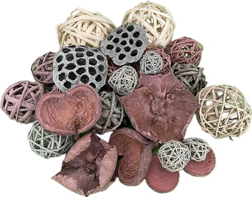 Khevga Rattankugeln Deko Set Nat Rliche Fr Hlings