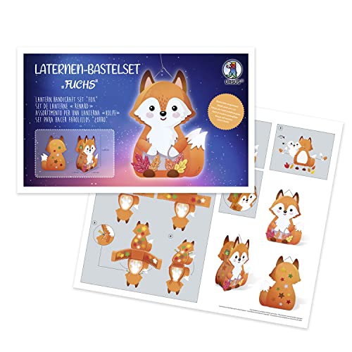 Ursus 18740001f Laternen Bastelset Fuchs Komplett Set Zum
