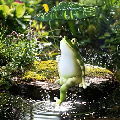 Dongda Harz Frosch Garten Dekoration Lustig Fr Sche