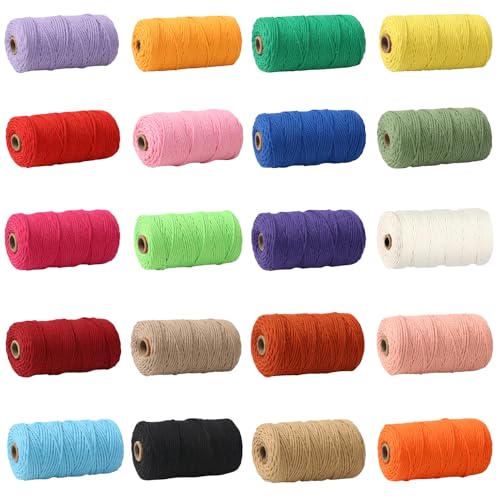 Jubor Makramee Garn 2mm X 30m 20 St