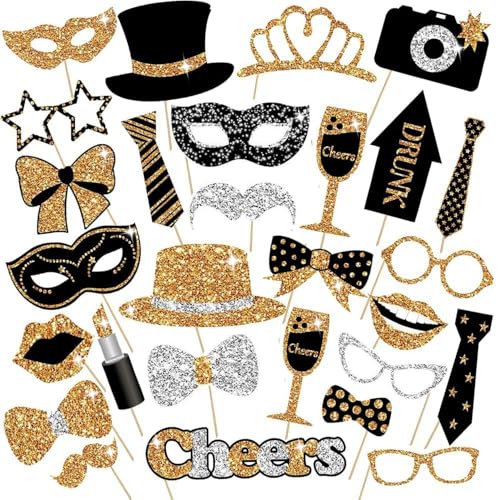 30 St Ck Foto Requisiten Fotobox Accessoires Party