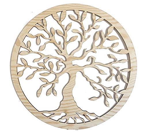 Pet Jos Baum Des Lebens Wanddeko Naturholz Baum