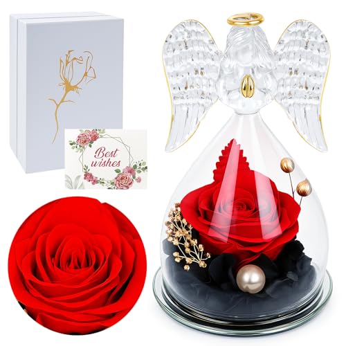 Qoosea Ewige Rose Engel Geschenke F R Frauen