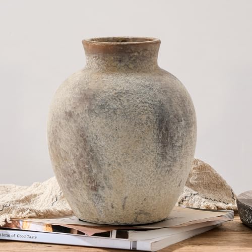 Porcer Rustikale Keramik Blumenvase 15 2 Cm Niedlicher