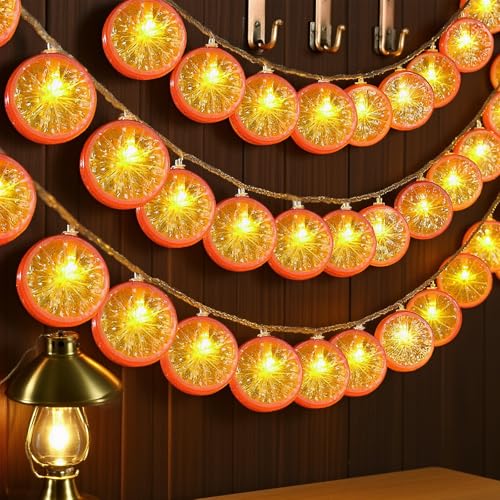 Alegre Lichterkette Orange 1 5 M 10 Led