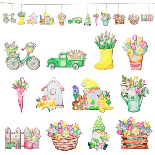 Apomoons Holz Deko Fr Hling 12 St Ck