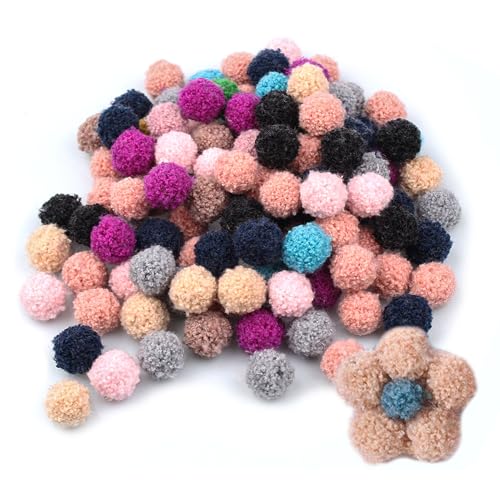 200 St Ck 2cm Pompons Pompons Zum Basteln