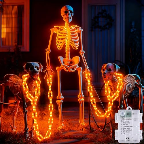 Joomer Halloween Dekorationen Licht 3 M 160 Leds