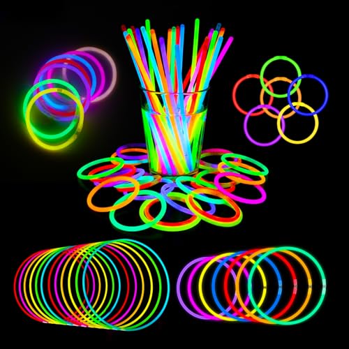 Knicklichter Party Set F R Kinder 100 Leuchtst