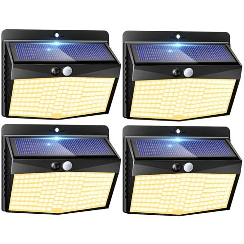 Peasur Warmwei Solarlampen F R Au En Mit