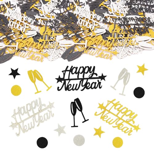 Parpix 100 St Ck Konfetti Silvester Deko 2026