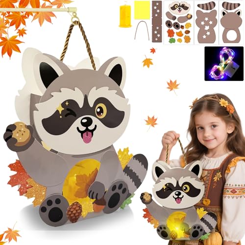 Sunshine Smile Laternen Bastelset Kinder Herbst Windlichter Zum