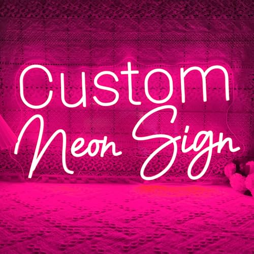 Koplyem Neon Schild Personalisiert Personalisierte Led Leuchtschilder F