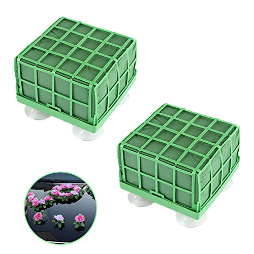 Blumensteckschaum Saugnapf F R Blumen Halter Steckschwamm Zum