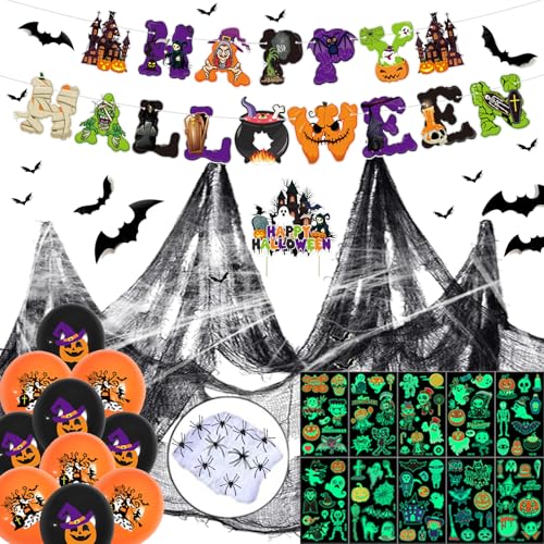 Halloween Deko Set Horror Happy Halloween Dekoration Girlande
