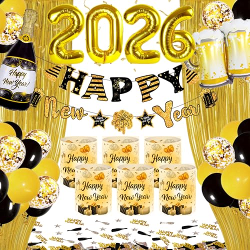 Yejikj Silvester Deko 2026 Partyzubeh R Set 2026