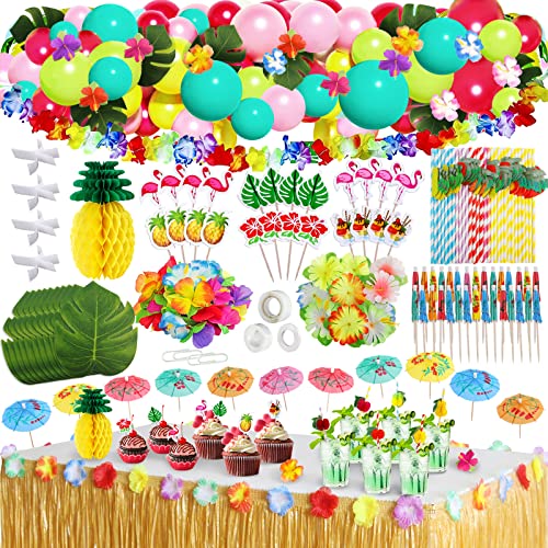 Frasheng 159 St Ck Hawaii Party Dekoration Set