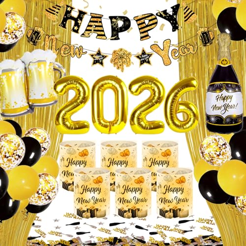 Yejikj Silvester Deko 2026 Partyzubeh R Set 2026