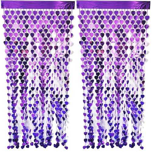 Cybernova 2 Pack Fransen Vorhang Hintergrund 1 X