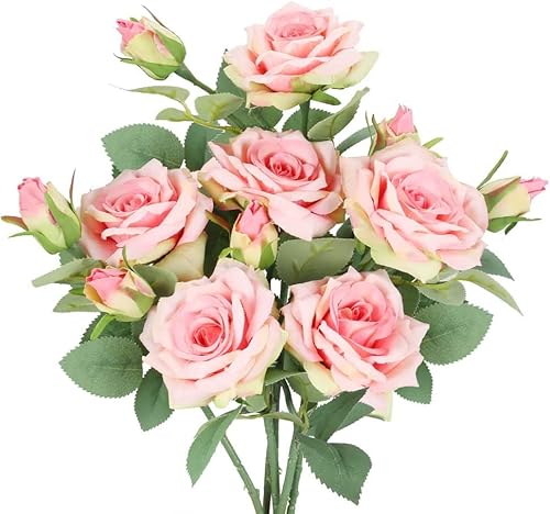 Koshifu 6pcs K Nstliche Blumen Rosen Kunstblumen Wie