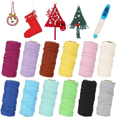 Ranjima Makramee Garn Set 12 St Ck Makramee