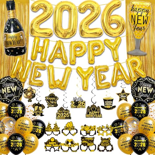 Tasoraor Silvester Deko 2026 Party Set 57 St