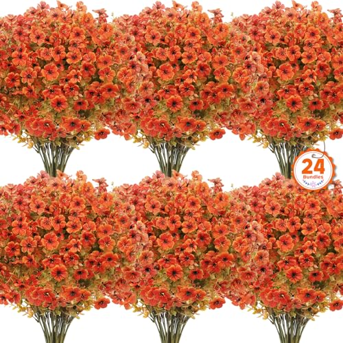 Bluecloudy 24 B Ndel Kunstblumen Herbst Herbstblumen Herbststrau